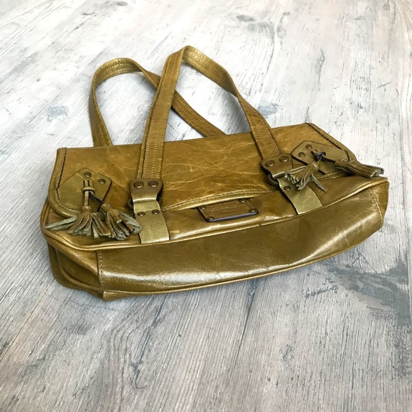 RUE PRINCESSE PARIS: Leather shoulder handbag - Picture 2 of 6